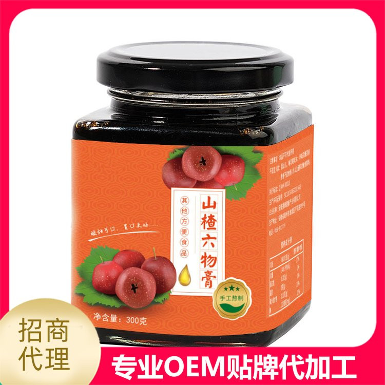 山楂六物膏贴牌定制脾胃膏ODM加工疏肝膏代理